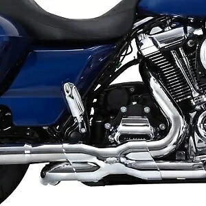 VANCE & HINES 16371 クローム パワー デュアル ヘッドパイプのみ! 17-22ツーリング用 VANCE & HINES 16371 Chrome Power Duals Head Pipe ONLY! for 17-22 Touring 【並行輸入品】
