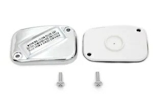 V-Twin 24-1764 クローム ハンドルバー マスター シリンダー蓋カバー 15-17 ソフテイル用 V-Twin 24-1764 Chrome Handlebar Master Cylinder Lid Cover for 15-17 Softail 【並行輸入品】