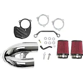 S&S CYCLE(エスアンドエスサイクル) M8 17-22用 クロームチューンドインダクションエアクリーナー 170-0566A S&S CYCLE 170-0566A Chrome Tuned Induction Air Cleaner for M8 17-22 【並行輸入品】