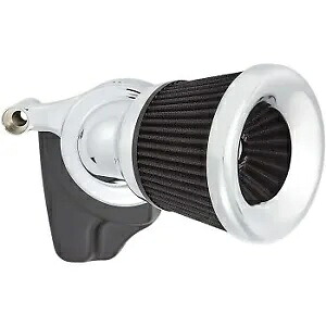 Arlen Ness 81-205 ツインカム用クローム ベロシティ 65° エアクリーナーキット Arlen Ness 81-205 Chrome Velocity 65° Air Cleaner Kit for Twin Cam 【並行輸入品】