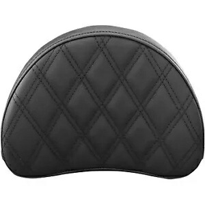 SADDLEMEN 051343 シーシーバーパッド 格子ステッチ - ブラック SADDLEMEN 051343 Sissy Bar Pad Lattice Stitched - Black 【並行輸入品】