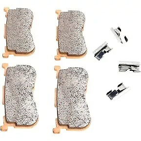Drag Specialty ハーレートライク 14-18 用焼結金属リアブレーキパッド Drag Specialties Sintered Metal Rear Brake Pads for Harley Trikes 14-18 【並行輸入品】