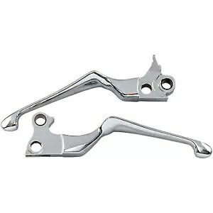 Kuryakyn 1038 クローム ボス ブレード レバー ハーレー ビッグ ツイン ソフテイル ダイナ 96-17用 Kuryakyn 1038 Chrome Boss Blades Levers for Harley Big Twin Softail Dyna 96-17 【並行輸入品】
