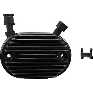 Drag Specialty 2112-1028 ブラック 電圧レギュレーター 08-10 FXST FLST & ロッカー用 Drag Specialties 2112-1028 Black Voltage Regulator for 08-10 FXST FLST & Rocker 【並行輸入品】
