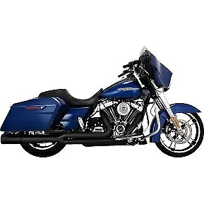 VANCE & HINES 47383 ブラック プロ パイプ 2-into-1 エキゾースト システム VANCE & HINES 47383 Black Pro Pipe 2-into-1 Exhaust System 【並行輸入品】