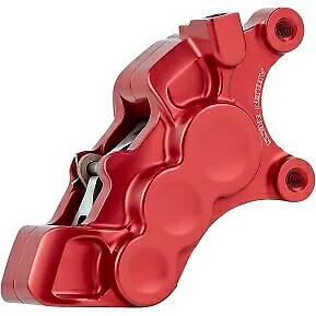 ARLEN NESS 02-229 フロント右レッド 6 ピストン ブレーキ キャリパー 11.8 インチ用 ARLEN NESS 02-229 Front Right Red 6-Piston Brake Caliper for 11.8\