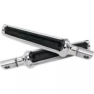 パフォーマンスマシン 0035-0065-CH ハーレーオスマウント用クロームコンターフットペグ PERFORMANCE MACHINE 0035-0065-CH Chrome Contour Footpegs for Harley Male Mount 【並行輸入品】
