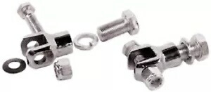 クローム助手席フットペグブラケットメスクレビスオスマウントハーレーソフテイル用 Chrome Passenger Foot Peg Bracket Female Clevis for Male Mount Harley Softail 【並行輸入品】