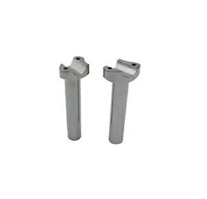 V-Twin Mfg. 25-0556 クローム 6インチ ストレート ハンドルバー ライザー 1インチ ハーレー用 V-Twin Mfg. 25-0556 Chrome 6\