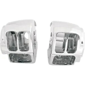 Drag Specialites クローム標準スイッチハウジング 08-13 ハーレー FLHR ロードキング用 Drag Specialites Chrome Standard Switch Housing for 08-13 Harley FLHR Road King 【並行輸入品】