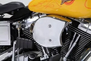 V-Twin 34-0471 クローム ワイアット ガトリング エア クリーナー アセンブリ 93-07 FXST & FXD用 V-Twin 34-0471 Chrome Wyatt Gatling Air Cleaner Assembly for 93-07 FXST & FXD 【並行輸入品】