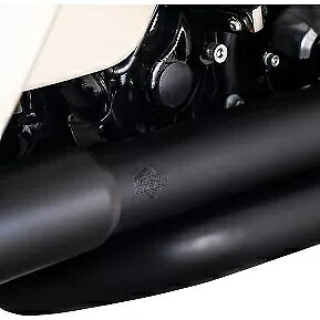 VANCE & HINES 47351 ドレッサー デュアル ヘッダー システム - ブラック 17-23 ツーリング用 VANCE & HINES 47351 Dresser Duals Header System- Black for 17-23 Touring 【並行輸入品】