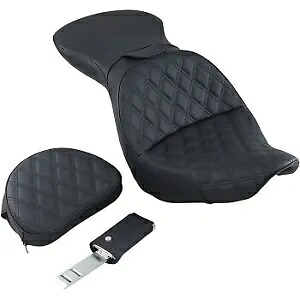 SADDLEMEN(サドルメン) 格子ステッチ エクスプローラーシート 背もたれ付き 806-12-030 SADDLEMEN 806-12-030 Lattice Stitch Explorer Seat with Backrest 【並行輸入品】