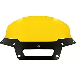 KLOCK WERKS KWW-02-0624 カラー フレア スポーツ ウインドシールド - 6 インチ - イエロー - FXLRST KLOCK WERKS KWW-02-0624 Kolor Flare Sport Windshield- 6\