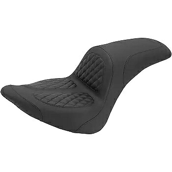 MUSTANG 76982 Dave Perewitz シグネチャー シリーズ ファストバック 2 アップ シート 07-17 FLSTF 用 MUSTANG 76982 Dave Perewitz Signature Series Fastback 2-Up Seat for 07-17 FLSTF 【並行輸入品】