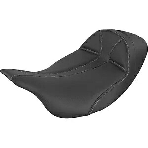 Saddlemen エクステンデッド リーチ ドミネーター ソロ シート グレー ステッチ付き ツーリング 08-23 Saddlemen Extended Reach Dominator Solo Seat w/ Gray Stitch for Touring 08-23 【並行輸入品】