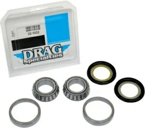 ハーレースポーツスターツーリングソフテイルダイナVロッド用ステアリングステムネックベアリングキット Steering Stem Neck Bearing Kit for Harley Sportster Touring Softail Dyna V-Rod 【並行輸入品】