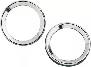 ドラッグスペシャリティーズ 2202-0060 クローム計器ゲージベゼル 3-5/8 インチ 96-99 用 Drag Specialties 2202-0060 Chrome Instrument Gauge Bezels 3-5/8\\\