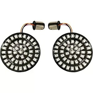 Drag Specialty 2020-1813 リア LED ウインカー インサート レッド ブレット スタイル 1157 Drag Specialties 2020-1813 Rear LED Turn Signal Inserts Red Bullet Style 1157 【並行輸入品】 45,045円