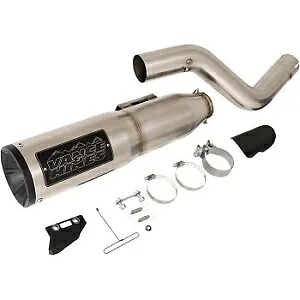 VANCE & HINES 16533 ステンレス アドベンチャー ハイアウトプット 450 スリップオン マフラーのみ VANCE & HINES 16533 Stainless Steel Adventure Hi-Output 450 Slip-On Muffler ONLY 【並行輸入品】
