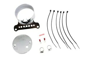 クローム シングルゲージ マウント ブラケット ハーレー スポーツスター XL 95-05 ダイナ FXD 95-05用 Chrome Single Gauge Mount Bracket for Harley Sportster XL 95-05 Dyna FXD 95-05 【並行輸入品】