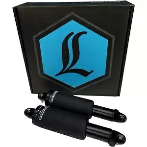 Legend 1311-0106 Air-A 調整可能なエアサスペンション ハーレー ダイナ 06-17 用 Legend 1311-0106 Air-A Adjustable Air Suspension for Harley Dyna 06-17 【並行輸入品】