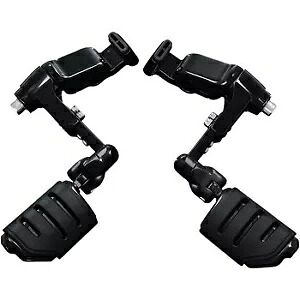 Kuryakyn 3990 ブラック エルゴ III クルーズ マウント ホンダ GL1800 01-17 & F6B 13-16用 Kuryakyn 3990 Black Ergo III Cruise Mounts for Honda GL1800 01-17 & F6B 13-16 【並行輸入品】