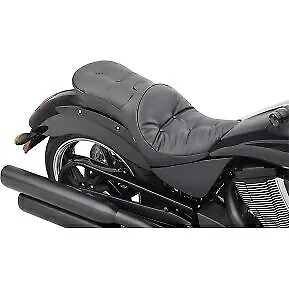 ドラッグスペシャリティーズ EZ Glide II バックレスト対応ロープロファイルツーリングシート Drag Specialties EZ Glide II Backrest Compatible Low Profile Touring Seat 【並行輸入品】