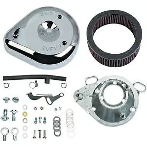S&S CYCLE エアクリーナーキット 93-99 ビッグツイン用 E&Gシリーズキャブ付 17-0404 S&S CYCLE 17-0404 Air Cleaner Kit for 93-99 Big Twin with E & G Series Carb 【並行輸入品】