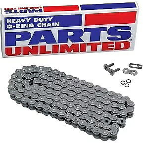 パーツアンリミテッド チェーン 1222-0232 POシリーズ ドライブチェーン 520 Oリング×114リンク PARTS UNLIMITED CHAIN 1222-0232 PO Series Drive Chain 520 O-Ring x 114 Links 【並行輸入品】