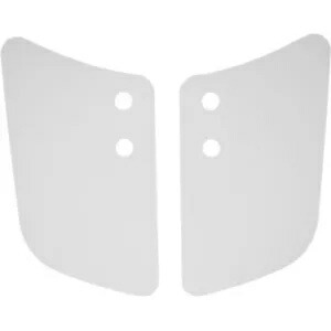 メンフィス シェード ロワー プラスチック ウインド ディフレクター クリア ユニバーサル オートバイ用 Memphis Shades Lowers Plastic Wind Deflectors Clear for Universal Motorcycles 【並行輸入品】