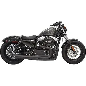 Bassani Black Road Rage II Mega Power 2-into-1 エキゾーストシステム スポーツスター 14-20 Bassani Black Road Rage II Mega Power 2-into-1 Exhaust System Sportster 14-20 【並行輸入品】