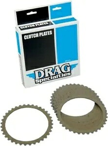 ドラッグ スペシャリティーズ クラッチ プレート キット ケブラー製 ハーレー スポーツスター アイアン 91-22 Drag Specialties Clutch Plates Kit Made with Kevlar Harley Sportster Iron 91-22 【並行輸入品】