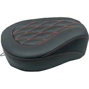 マスタング 76648AB ワイドトリッパー 助手席 レッドダイヤモンドステッチ MUSTANG 76648AB Wide Tripper Passenger Seat Red Diamond Stitch 【並行輸入品】