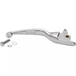 ハーレーツーリング14-16用クロムスロットワイドブレード交換用ブレーキレバー Chrome Slotted Wide Blade Replacement Brake Lever for Harley Touring 14-16 【並行輸入品】