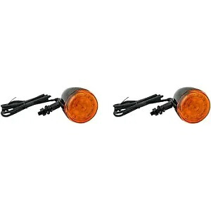 Custom Dynamics 2020-1735 ブラック ProBEAM ユニバーサル LED ブレットウインカー Custom Dynamics 2020-1735 Black ProBEAM Universal LED Bullet Turn Signals 【並行輸入品】