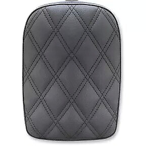 SADDLEMEN サドルメン 脱着式ピリオンパッド ブラック 格子ステッチ SA1023 SADDLEMEN SA1023 Detachable Pillion Pad Black Lattice Stitch 【並行輸入品】