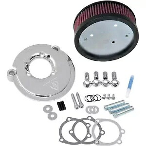 ARLEN NESS 18-825 クロームビッグサッカーエアフィルターキット 91-22 スポーツスター用 ARLEN NESS 18-825 Chrome Big Sucker Air Filter Kit for 91-22 Sportster 【並行輸入品】