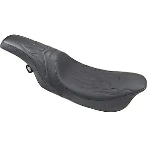 Drag Specialty フレイム ステッチ プレデター 2 アップ シート 97-07 ロードキング用 Drag Specialties Flame Stitch Predator 2-Up Seat for 97-07 Road King 【並行輸入品】
