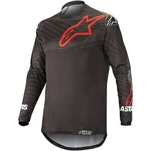 Alpinestars Venture-R ジャージ - メンズ サイズ XL - ブラック/レッド #2910-5255 Alpinestars Venture-R Jersey - Men's Size XL - Black/Red #2910-5255 【並行輸入品】