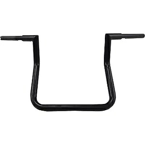 LA CHOPPERS LA-7368-12B ブラック 1-1/4 インチ ツイン ピーク チャレンジャー ハンドルバー 12 インチ LA CHOPPERS LA-7368-12B Black 1-1/4\