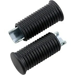 DRAG SPECIALTIES DS-241065 ハーレーメスマウント用ラバードライバーフットペグ DRAG SPECIALTIES DS-241065 Rubber Driver Footpegs for Harley Female Mount 【並行輸入品】