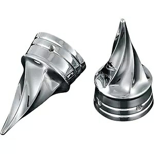 Kuryakyn 1219 ツイスト フロント アクスル キャップ 07-17 ソフテイル 08-23 スポーツスター 08-23 ツーリング Kuryakyn 1219 Twisted Front Axle Cap 07-17 Softail 08-23 Sportster 08-23 Touring 【並行輸入品】