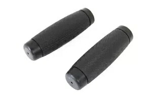 V-Twin 28-0872 ブラック ツーリスト トロフィー ラバー ハンド グリップ セット V-Twin 28-0872 Black Tourist Trophy Rubber Hand Grip Set 【並行輸入品】