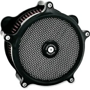 パフォーマンスマシン(PM) 0206-2139-B ブラック スーパーガスエアクリーナー PERFORMANCE MACHINE (PM) 0206-2139-B Black Super Gas Air Cleaner 【並行輸入品】