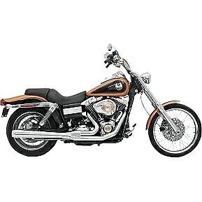 Bassani クローム ロング ロード レイジ 2:1 エキゾースト システム 06-17 FXD ダイナ用 Bassani Chrome Long Road Rage 2:1 Exhaust System for 06-17 FXD Dyna 【並行輸入品】