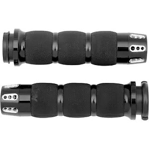 AVON GRIPS AIR-90-AN-FL-GA 電子 TBW 用 ブラック ガトリン エア クッション グリップ AVON GRIPS AIR-90-AN-FL-GA Black Gatlin Air Cushioned Grips for Electronic TBW 【並行輸入品】