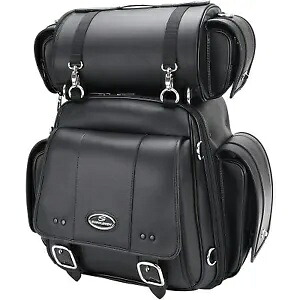 サドルメン CD3600 シーシーバーバッグ ロールバッグ付き バイク用 Saddlemen CD3600 Sissy Bar Bag w/ Roll Bag for Motorcycle Use 【並行輸入品】