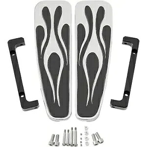 LA CHOPPERS LA-7092-03 クローム エンフェルノ フレームド アジャスタブル FL ライダー ロングボード LA CHOPPERS LA-7092-03 Chrome Enferno Flamed Adjustable FL Rider Longboards 【並行輸入品】