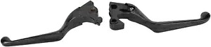 ブラック ワイド ブレード レバー セット ペア ハーレー スポーツスター スーパーロー アイアン 48 14-21用 Black Wide Blade Levers Set Pair for Harley Sportster Superlow Iron 48 14-21 【並行輸入品】